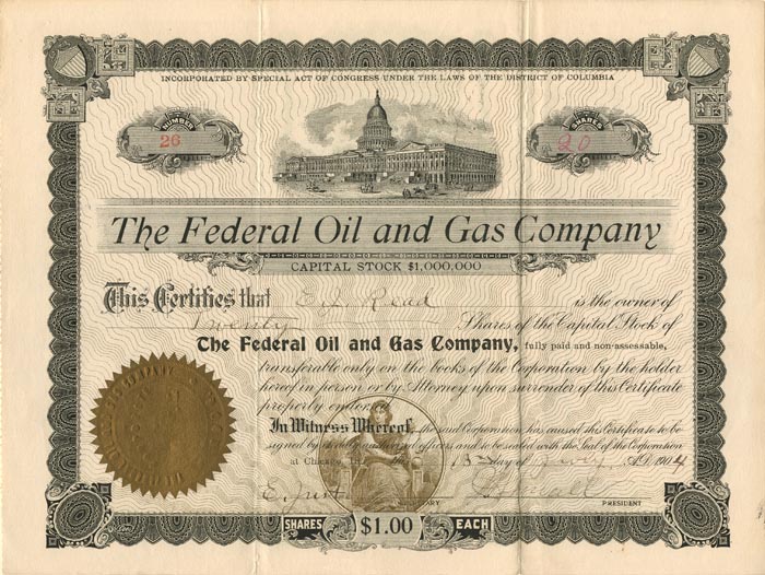 Federal Oil and Gas Co.